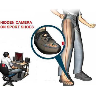 Spy Camera In Sports Shoes